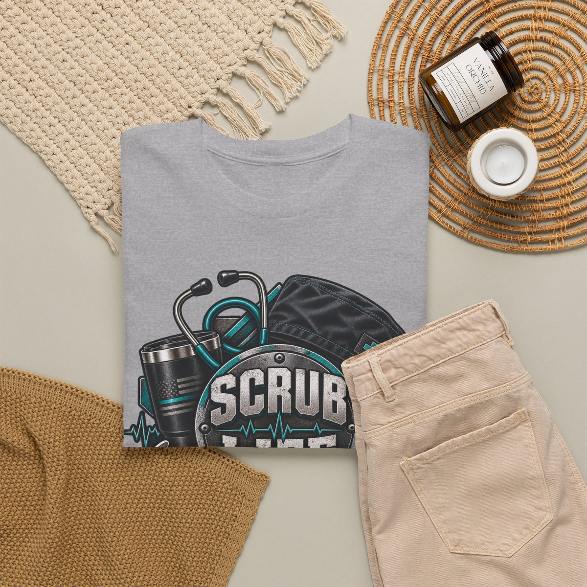 Scrub Life T-Shirt – Nurse & Healthcare Worker Graphic Tee