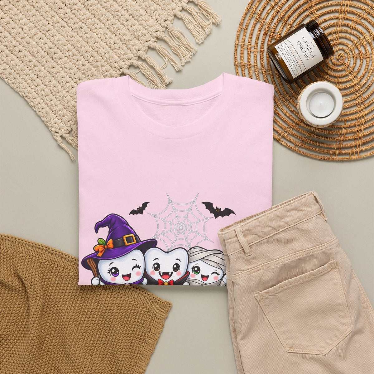 Halloween Teeth T-Shirt | Cute Dental Costume Graphic