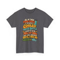 Retro 70s-80s Funny Water Bottle Tee — "Coolest Water Bottle" Graphic T-Shirt