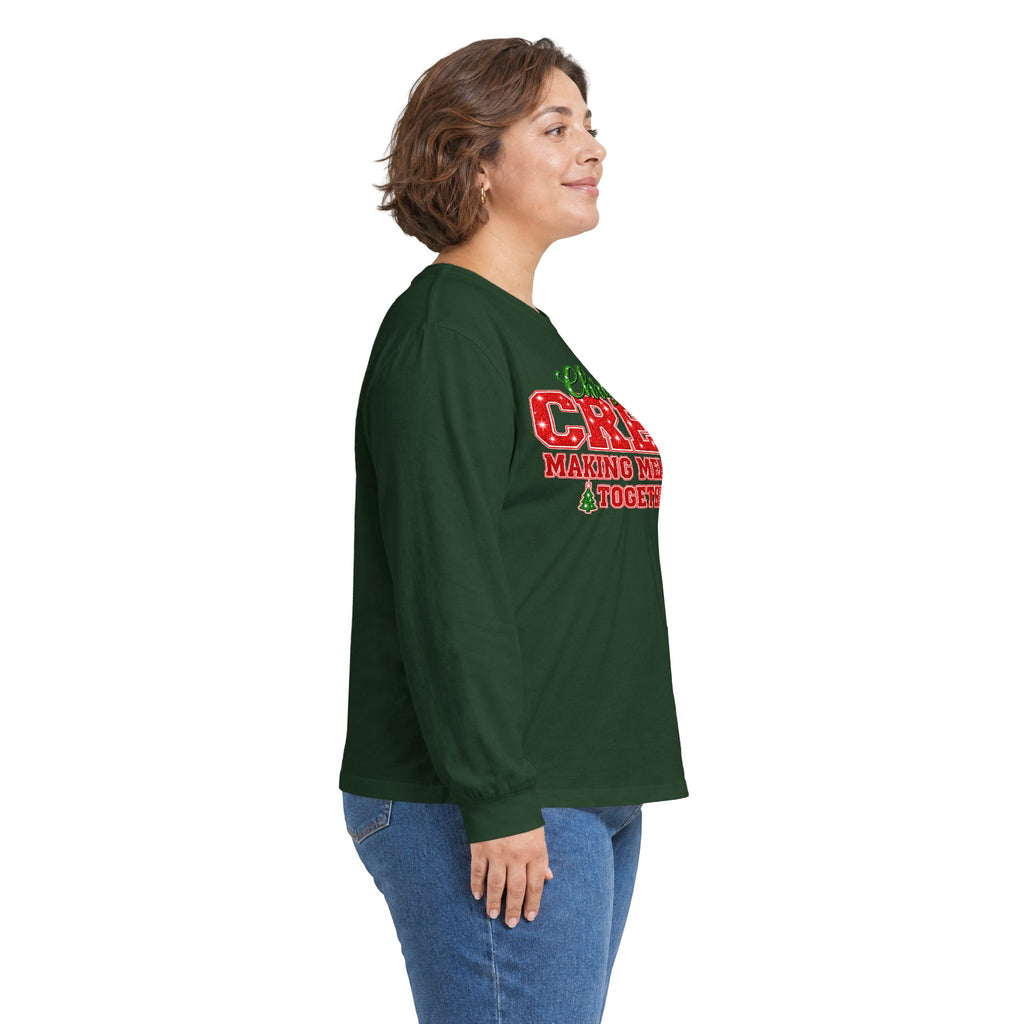 Christmas Crew Making Memories Together Long Sleeve Tee