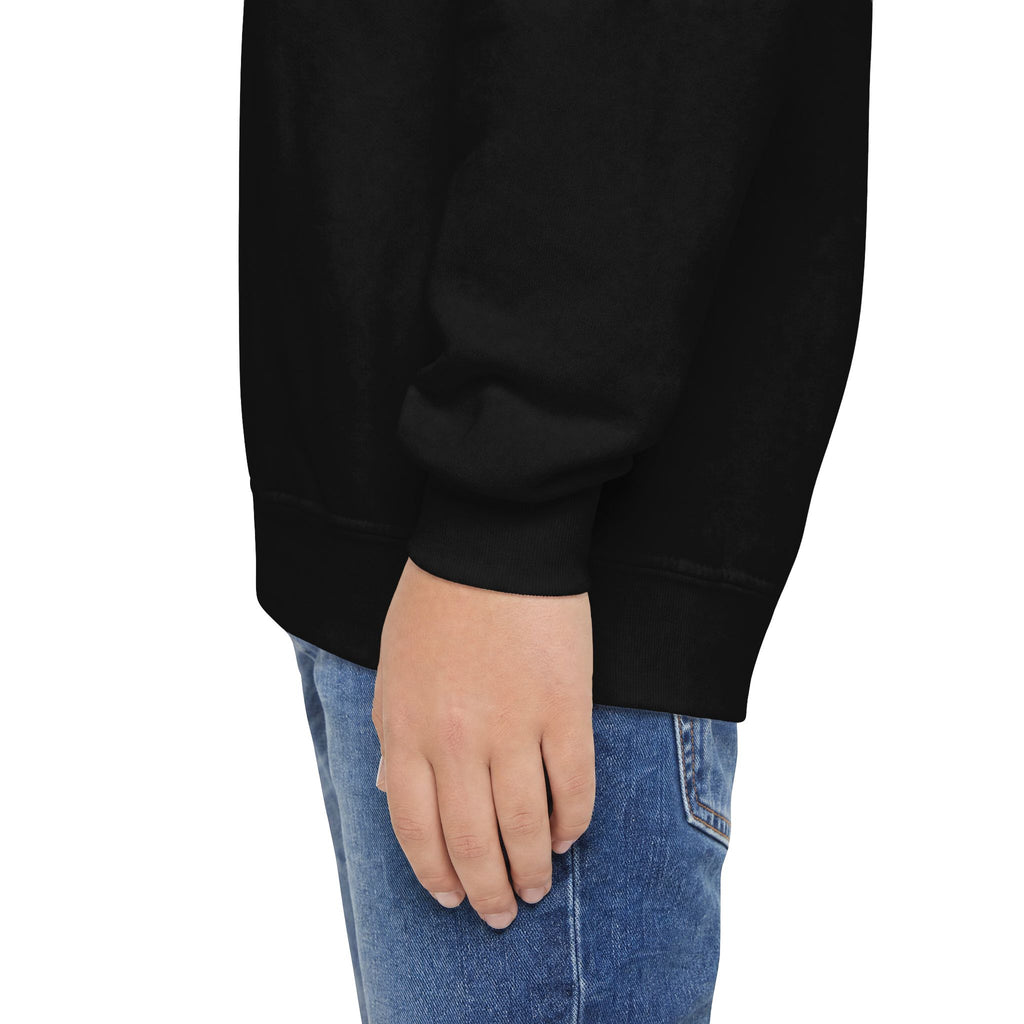 Youth Crewneck Sweatshirt — Cute Smiley "Stay Sweet" Graphic, Kids Cozy Pullover