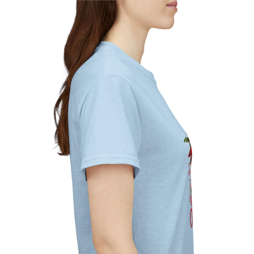 Angels from Heaven Cardinal Christmas T-Shirt