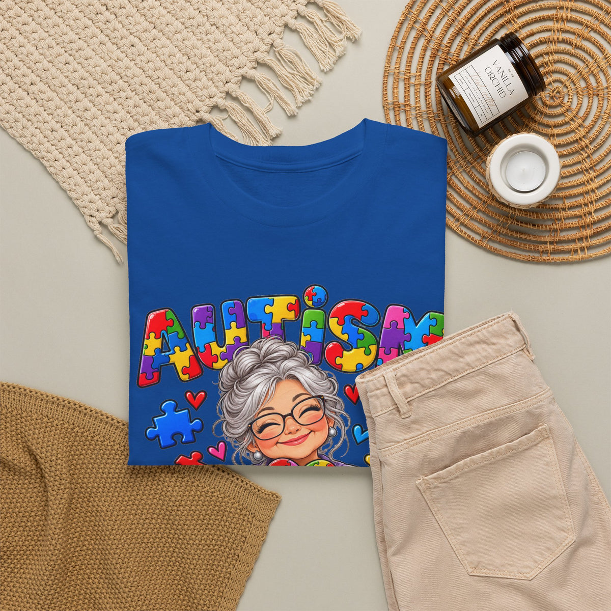 Autism Awareness Grandma T-Shirt