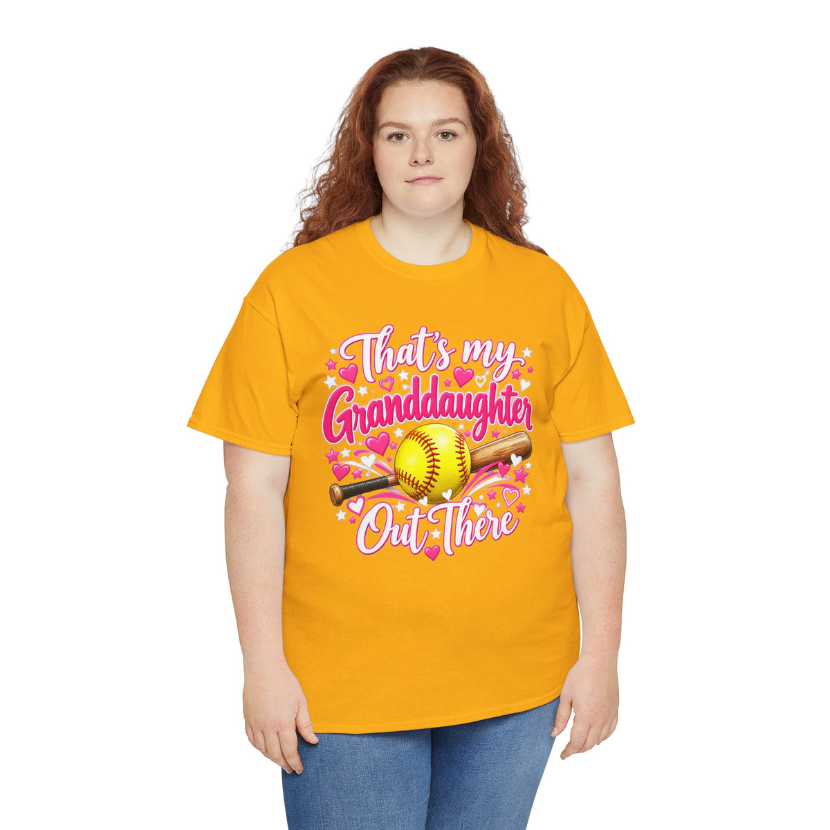 That’s My Granddaughter Out There Softball Grandma T-Shirt