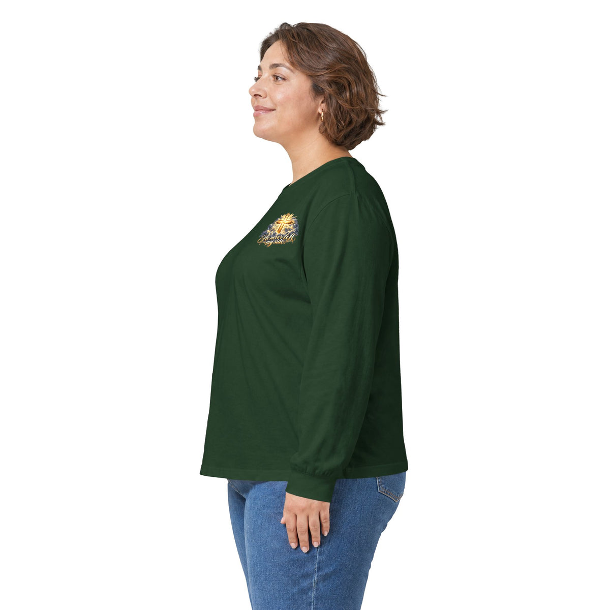 He Is Risen Christian Long Sleeve Tee