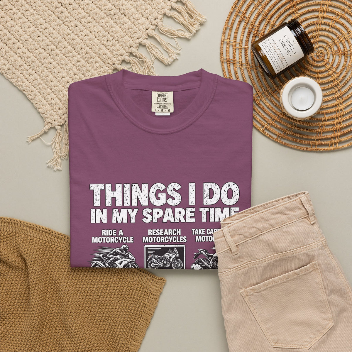 Motorcycle Things I Do T-Shirt