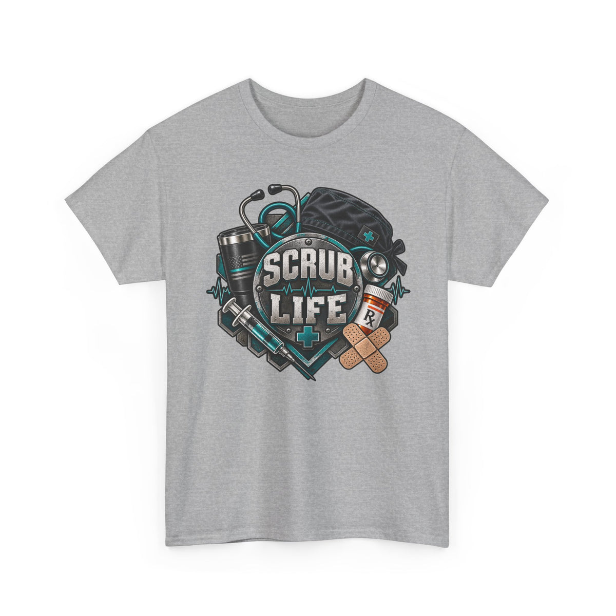 Scrub Life T-Shirt – Nurse & Healthcare Worker Graphic Tee