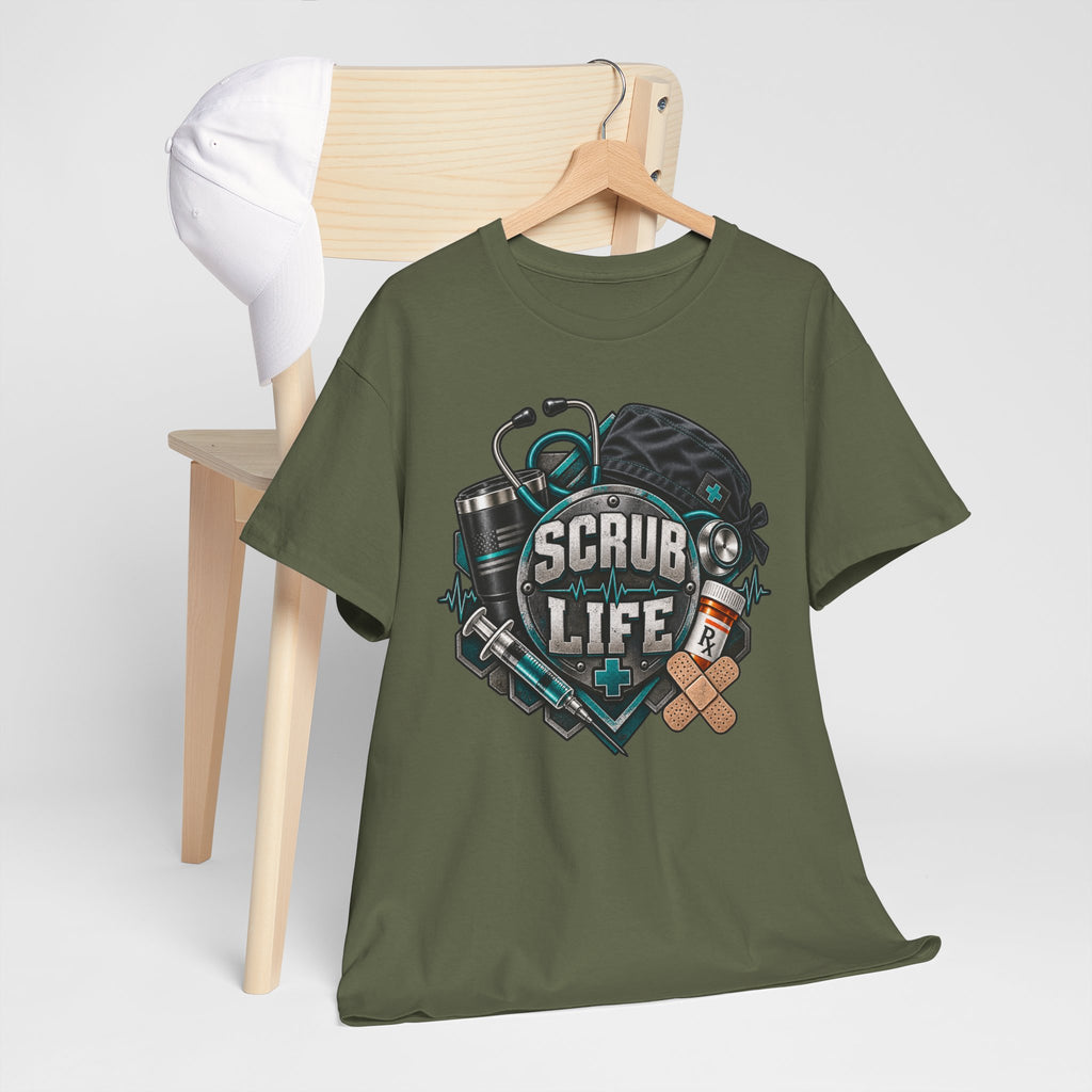 Scrub Life T-Shirt – Nurse & Healthcare Worker Graphic Tee