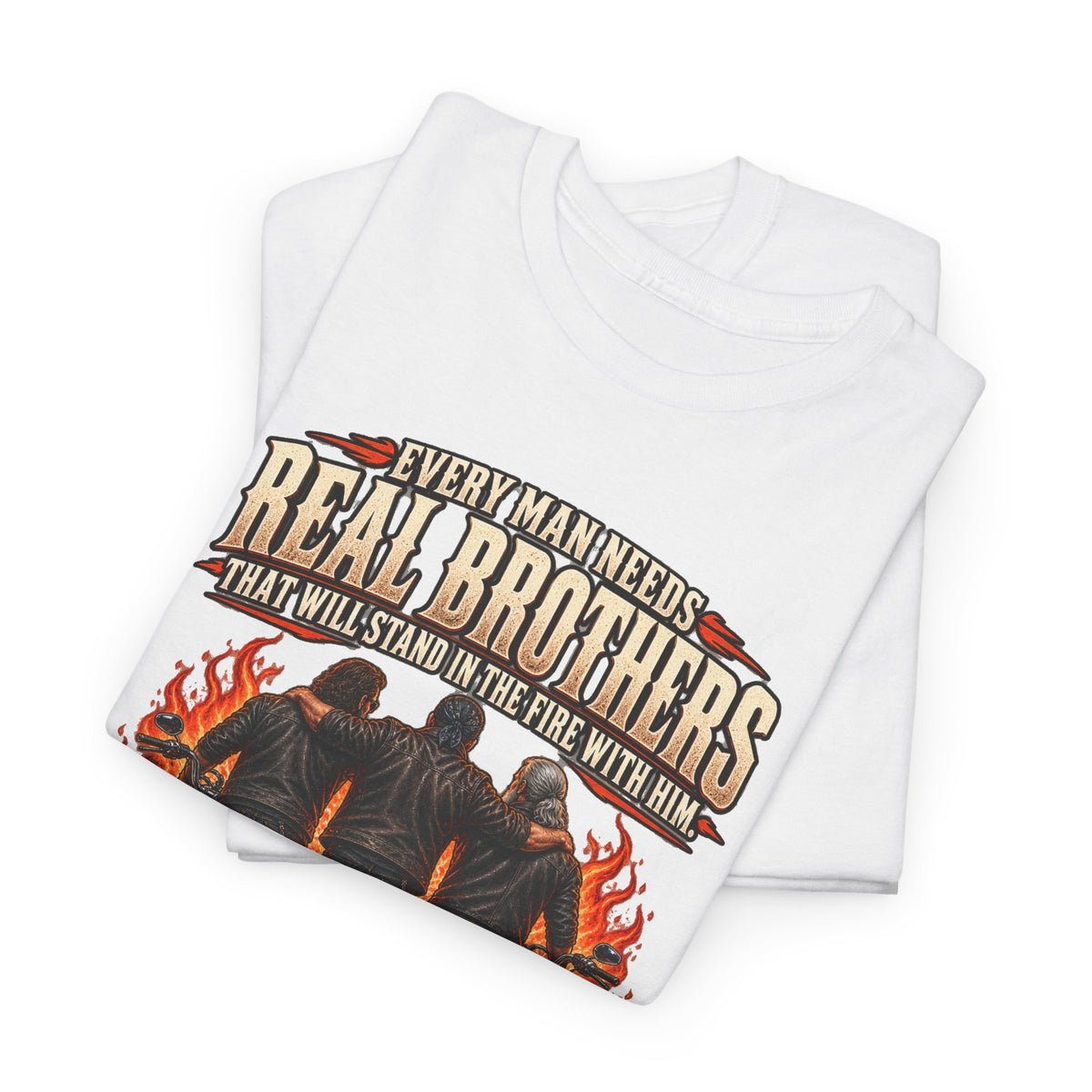 Real Brothers Graphic T-Shirt – Brotherhood and Strength