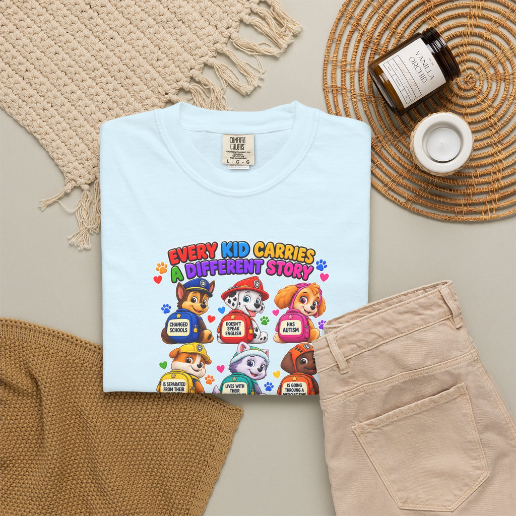 Be Kind Every Kid Carries Inspirational T-Shirt