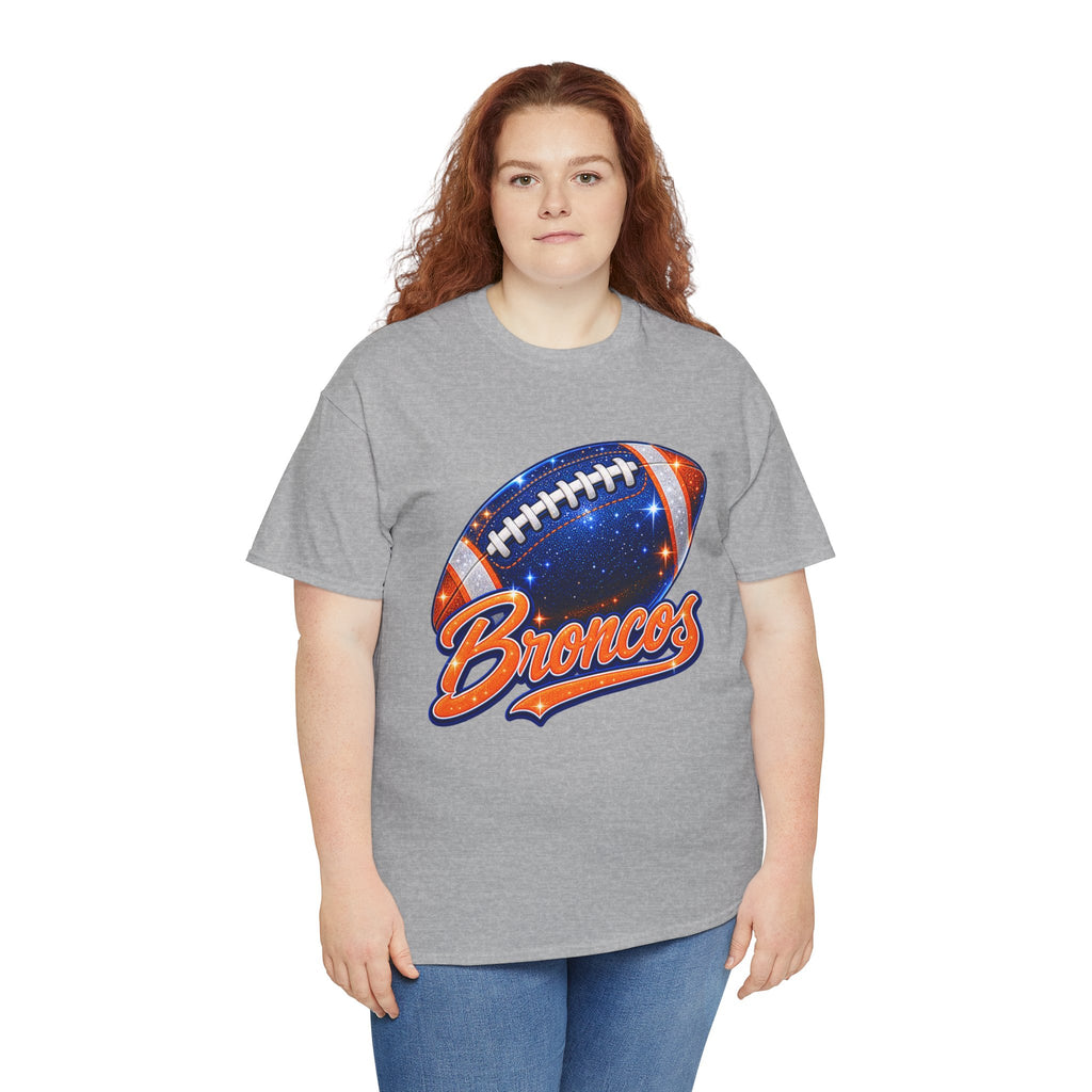 Broncos Football T-Shirt — Galaxy Football Graphic Tee