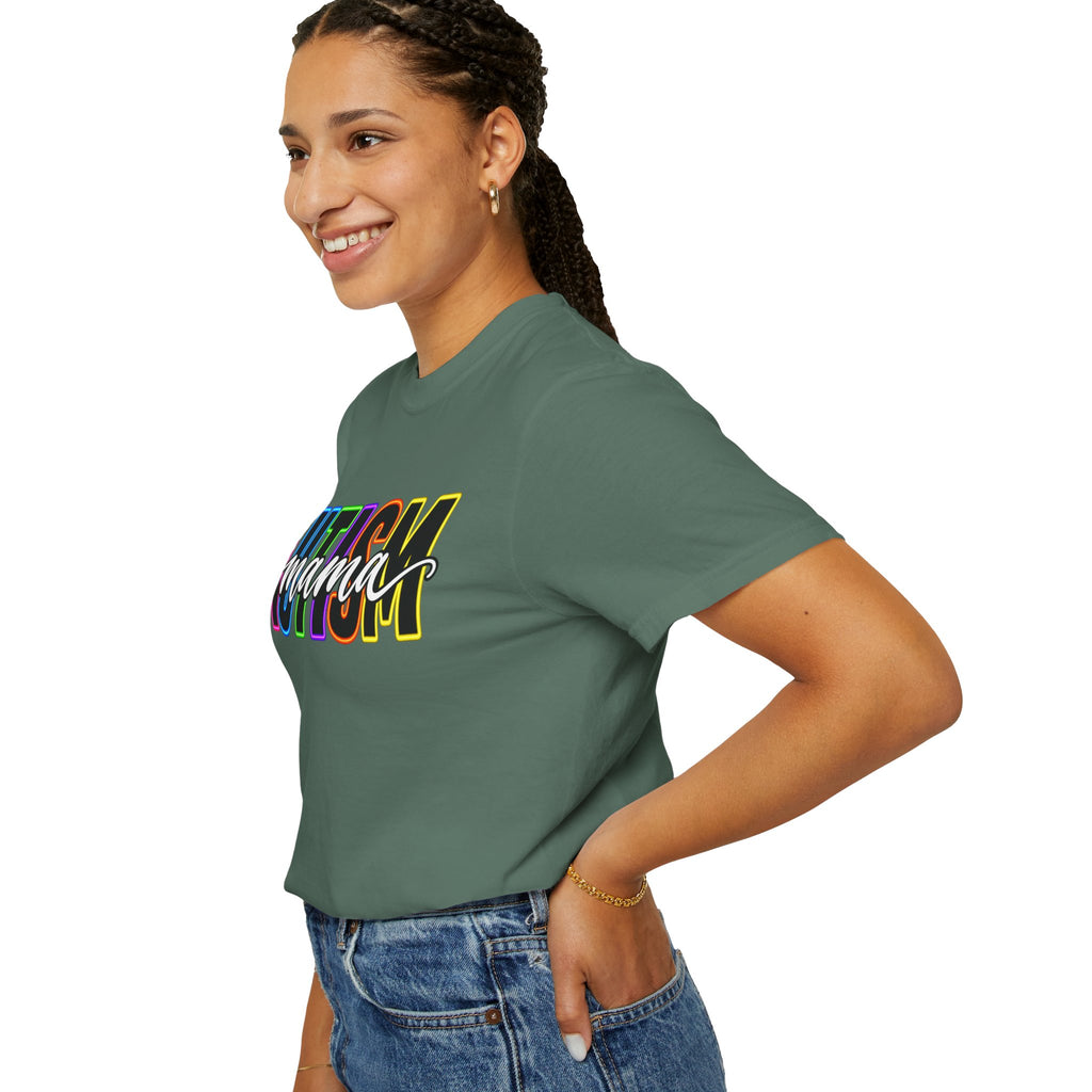 Autism Mama T-Shirt — Colorful Pride Support Tee for Moms