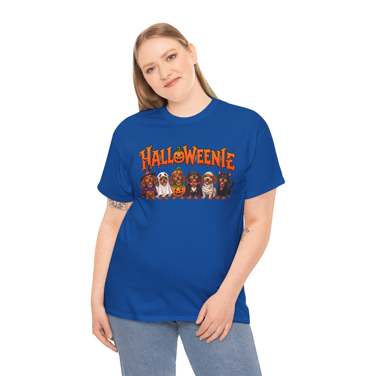 Halloweenie Dachshund T-Shirt | Halloween Dog Graphic