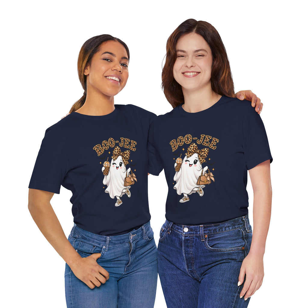 Boo-Jee Leopard Ghost Tee