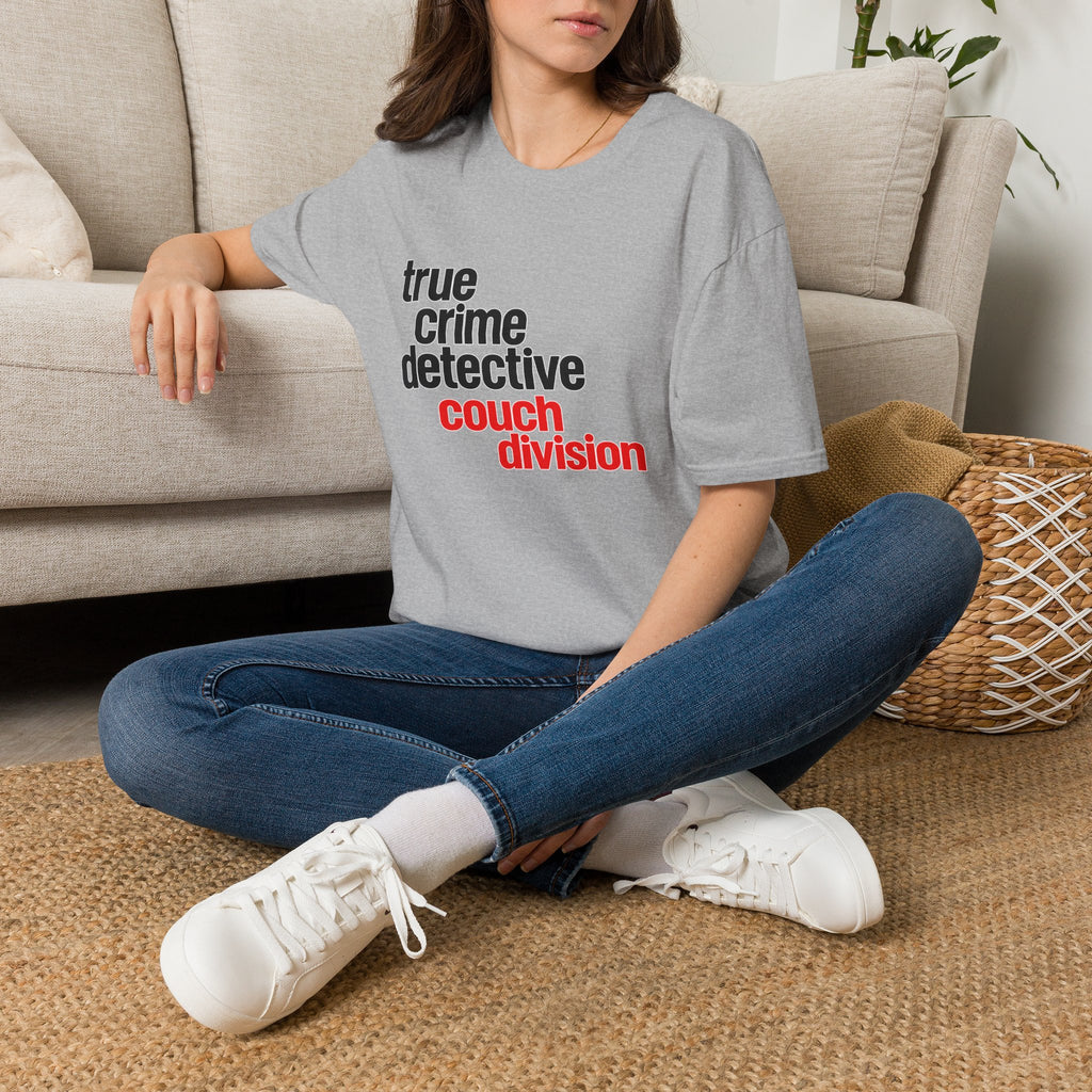 True Crime Detective Couch Division T-Shirt