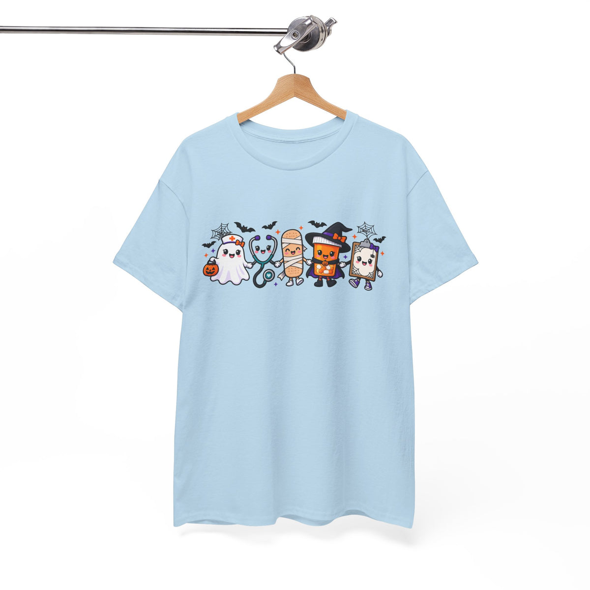 Halloween Candy Characters Tee — Cute Trick-or-Treat Ghosts & Candy Corn Shirt