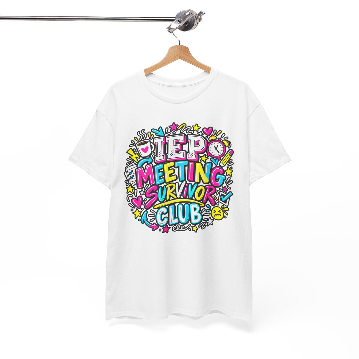 Video Meeting Survivor Club T-Shirt — Funny Remote Work Tee