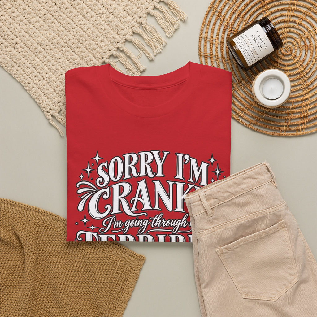 Sorry I'm Cranky—Terrible Fifties Funny Graphic Tee