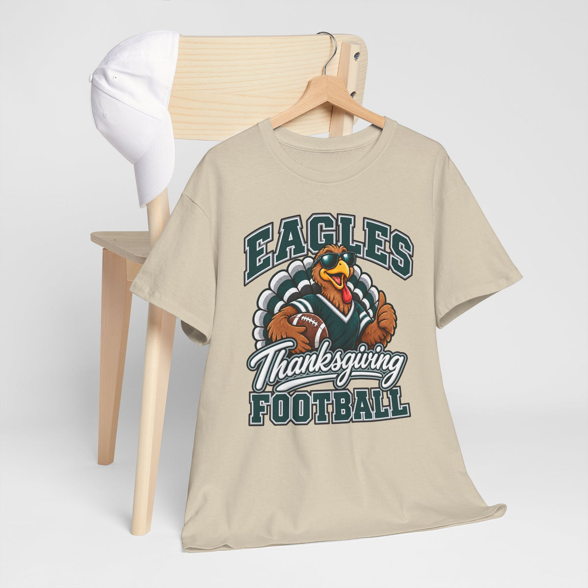Eagles Thanksgiving Football Tee