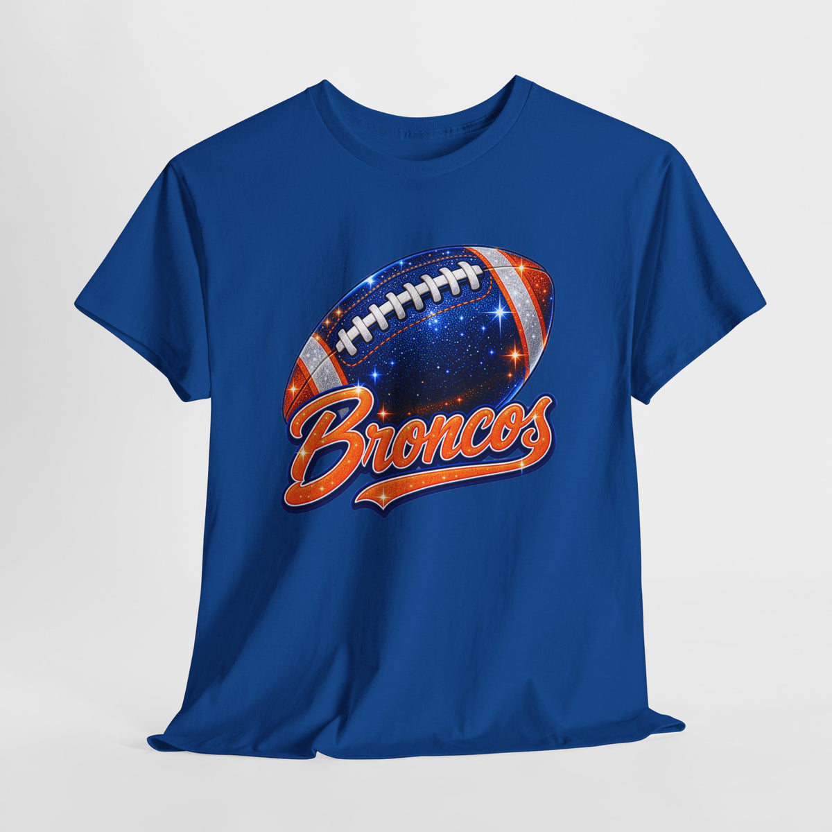 Broncos Football T-Shirt — Galaxy Football Graphic Tee