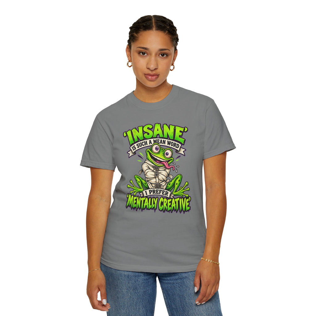 Insane? I Prefer Mentally Creative — Graphic T-Shirt