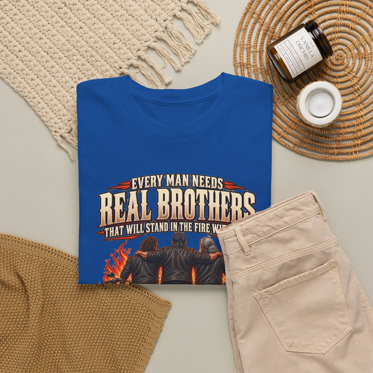 Real Brothers Graphic T-Shirt – Brotherhood and Strength