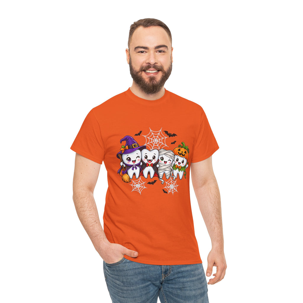 Halloween Teeth T-Shirt | Cute Dental Costume Graphic