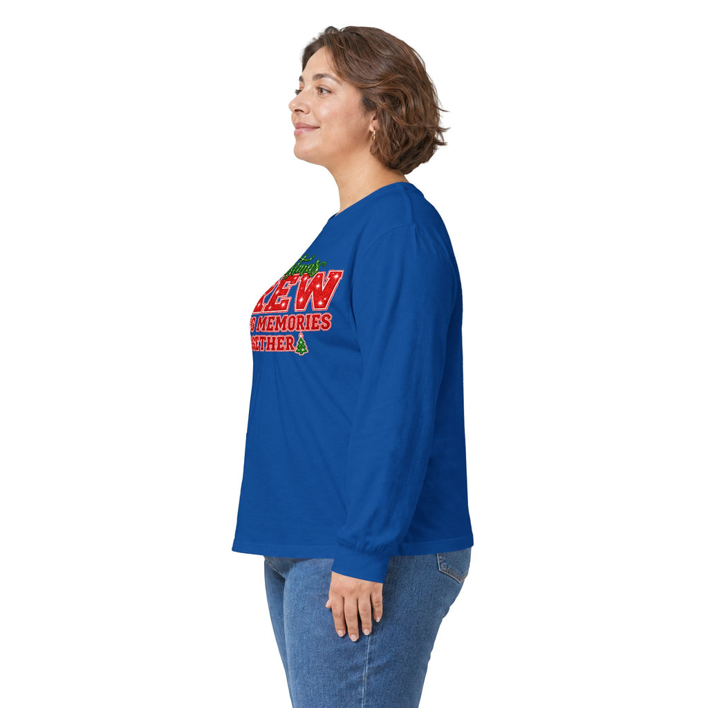 Christmas Crew Making Memories Together Long Sleeve Tee