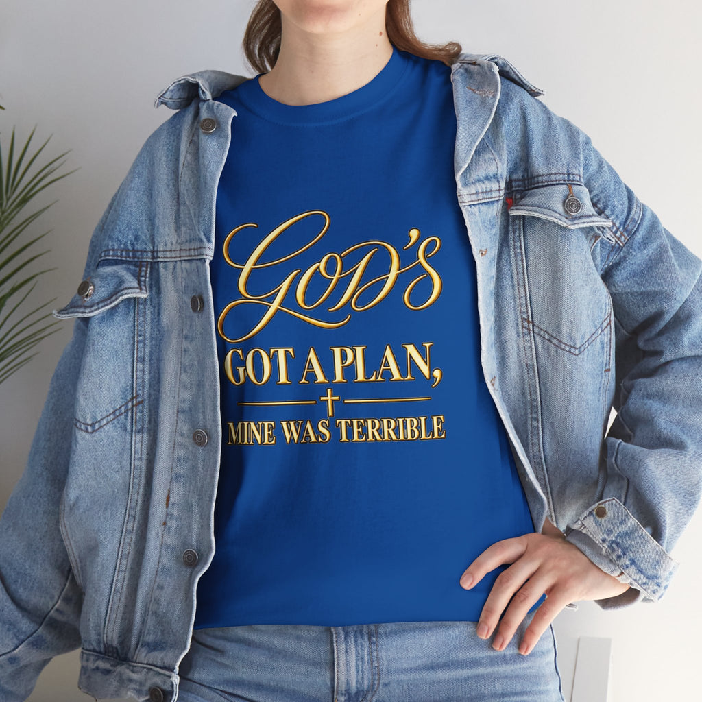 God's Got a Plan T‑Shirt — Inspirational Christian Faith Tee