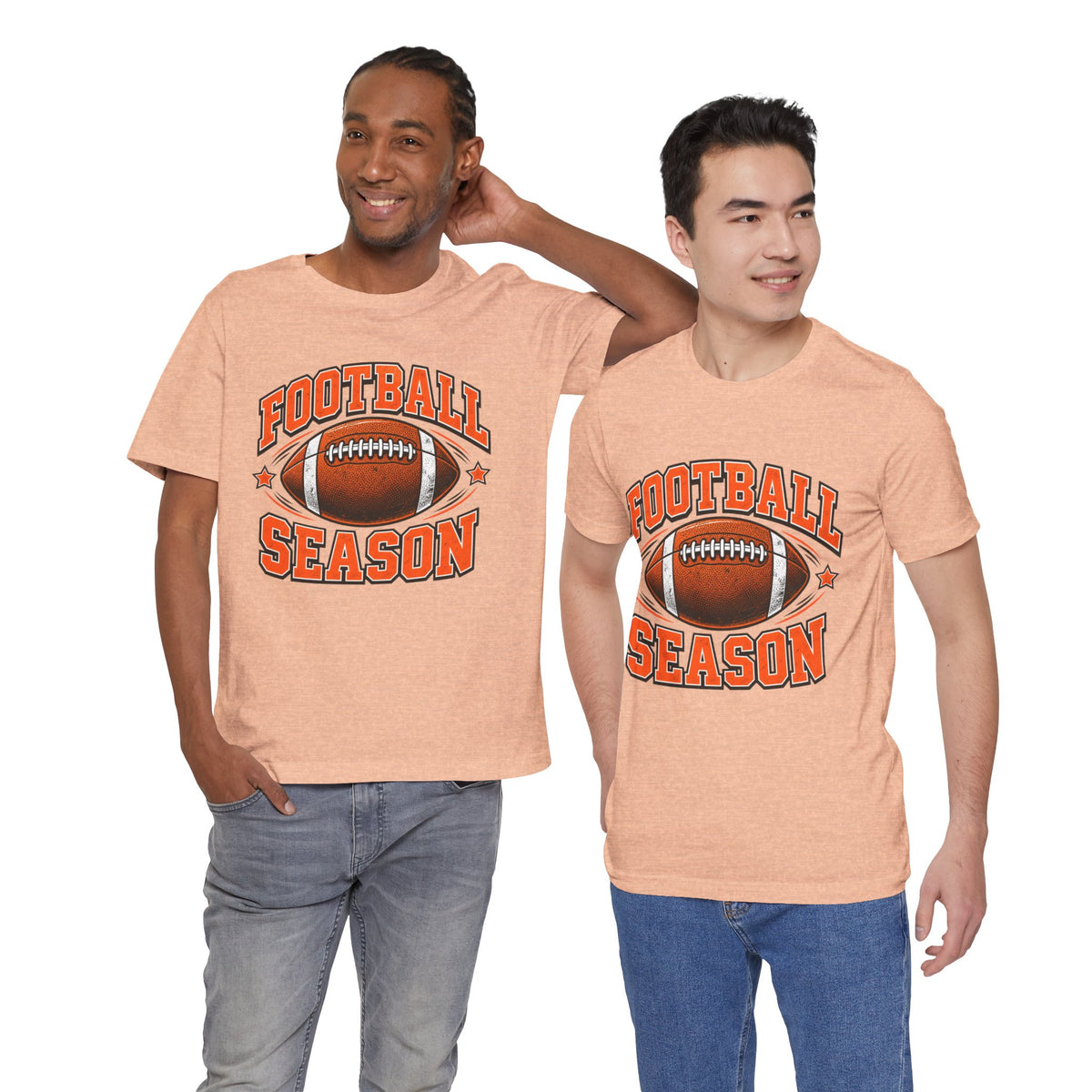 Football Season Tee – Vintage Football Graphic Shirt