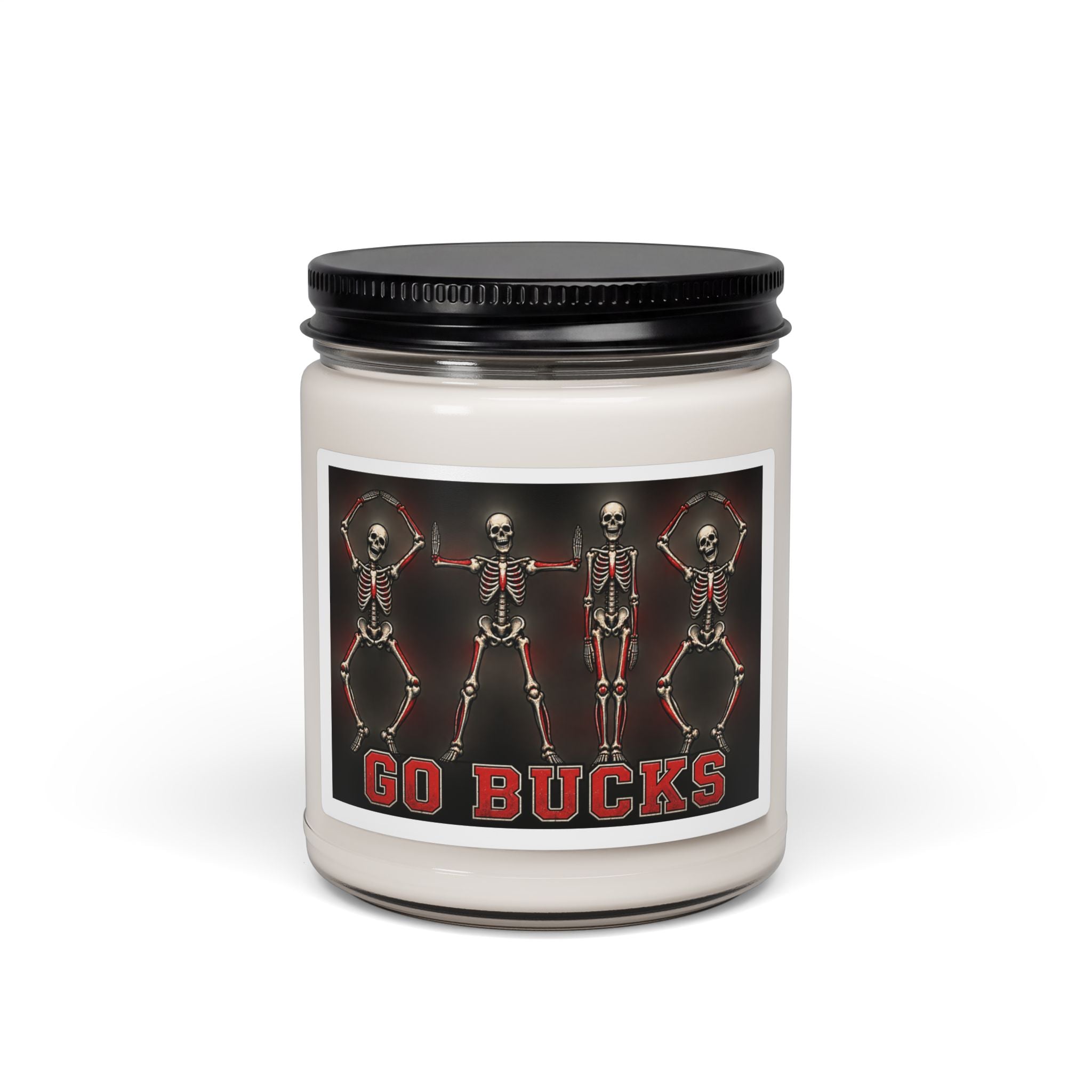 Go Bucks Scented Soy Candle — 9oz Team Spirit Candle for Fans
