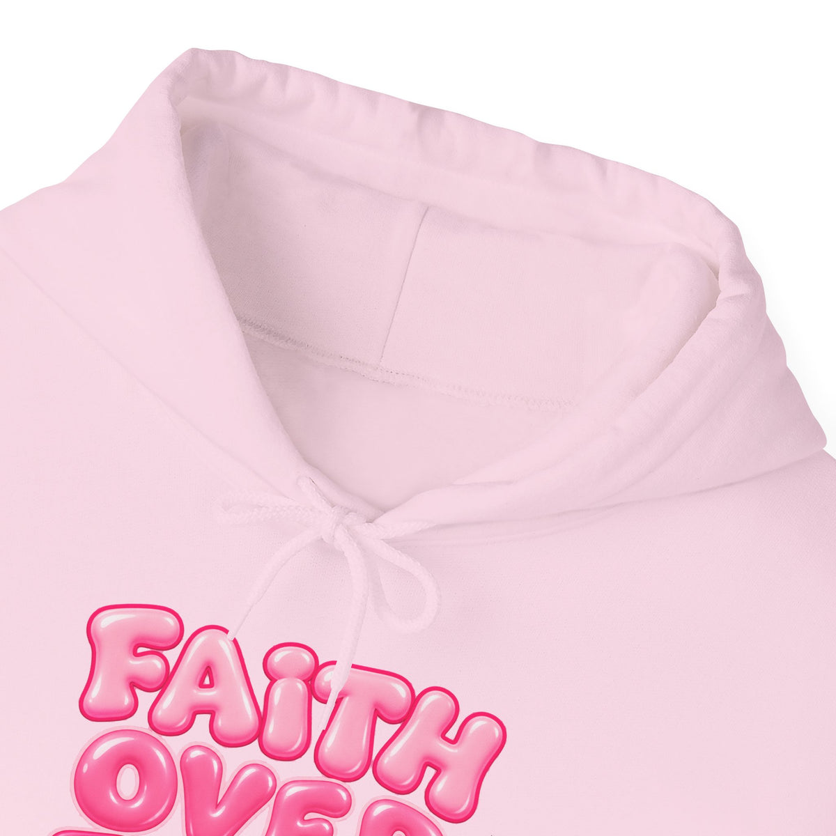Faith Over Fear Inspirational Hoodie