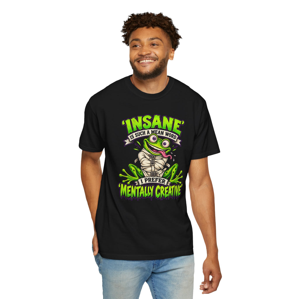 Insane? I Prefer Mentally Creative — Graphic T-Shirt