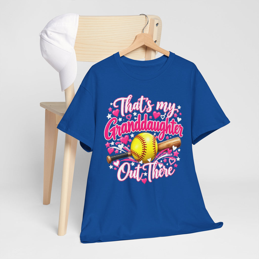 That’s My Granddaughter Out There Softball Grandma T-Shirt