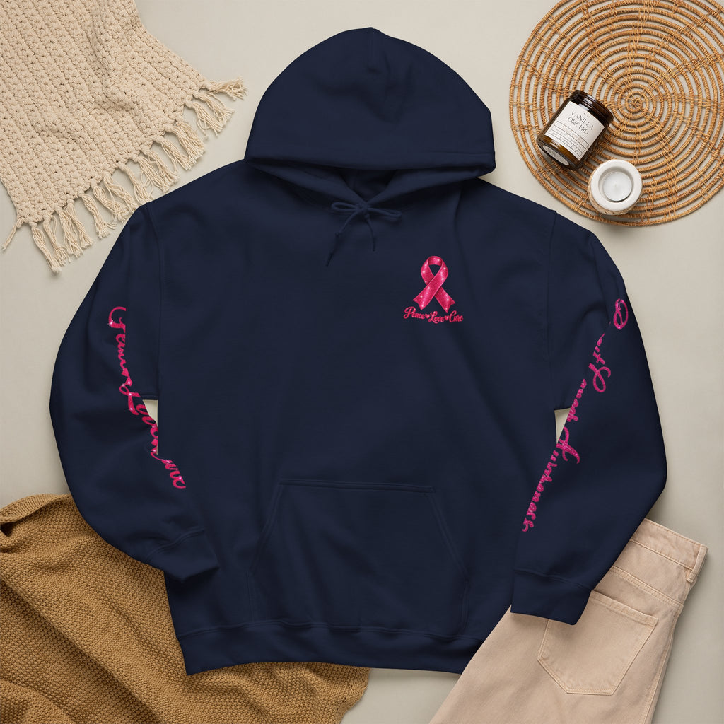 Pink Ribbon Breast Cancer Awareness Hoodie