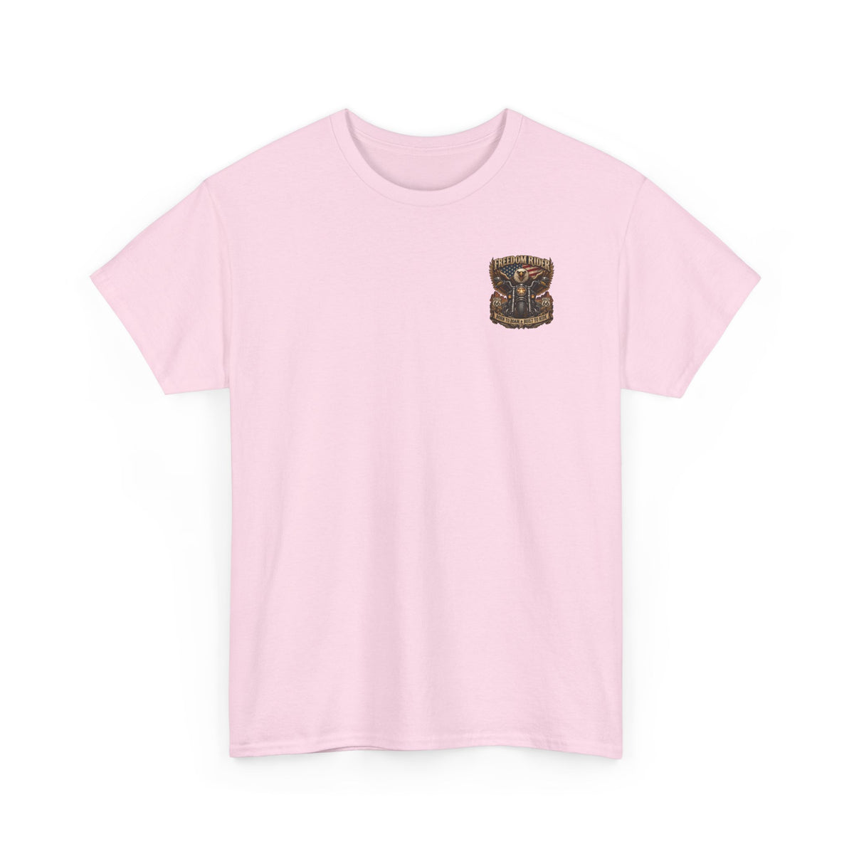 Freedom Rider Motorcycle T‑Shirt — Born to Roam Vintage Biker Tee
