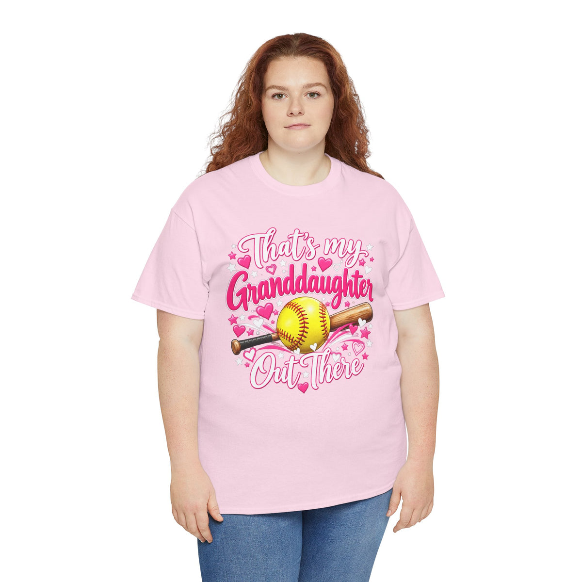 That’s My Granddaughter Out There Softball Grandma T-Shirt