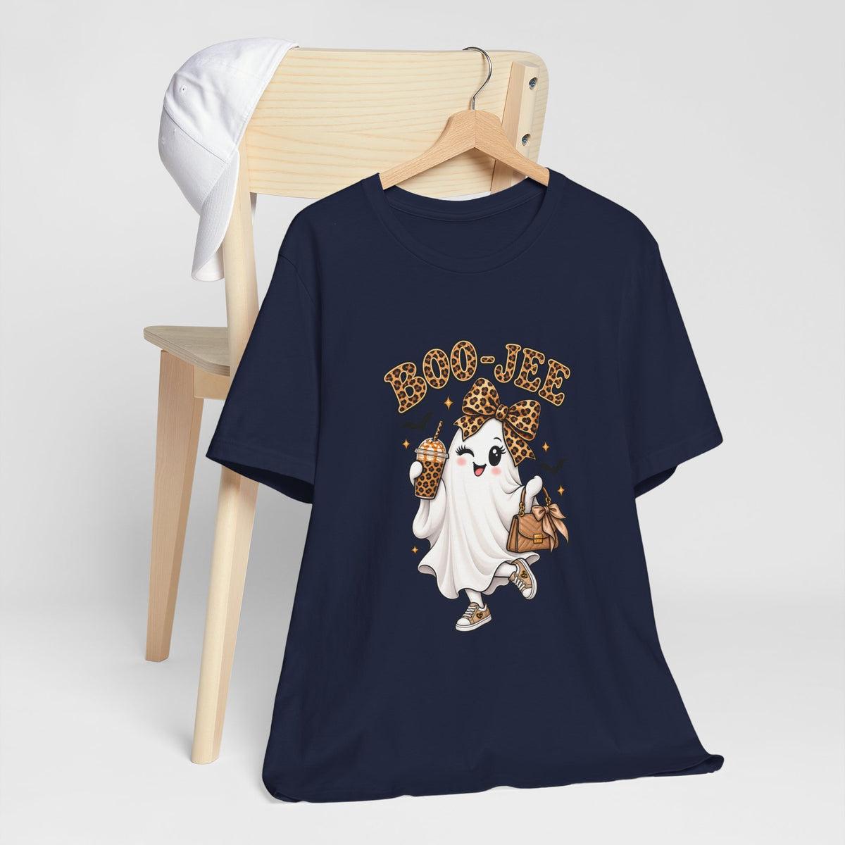 Boo-Jee Leopard Ghost Tee