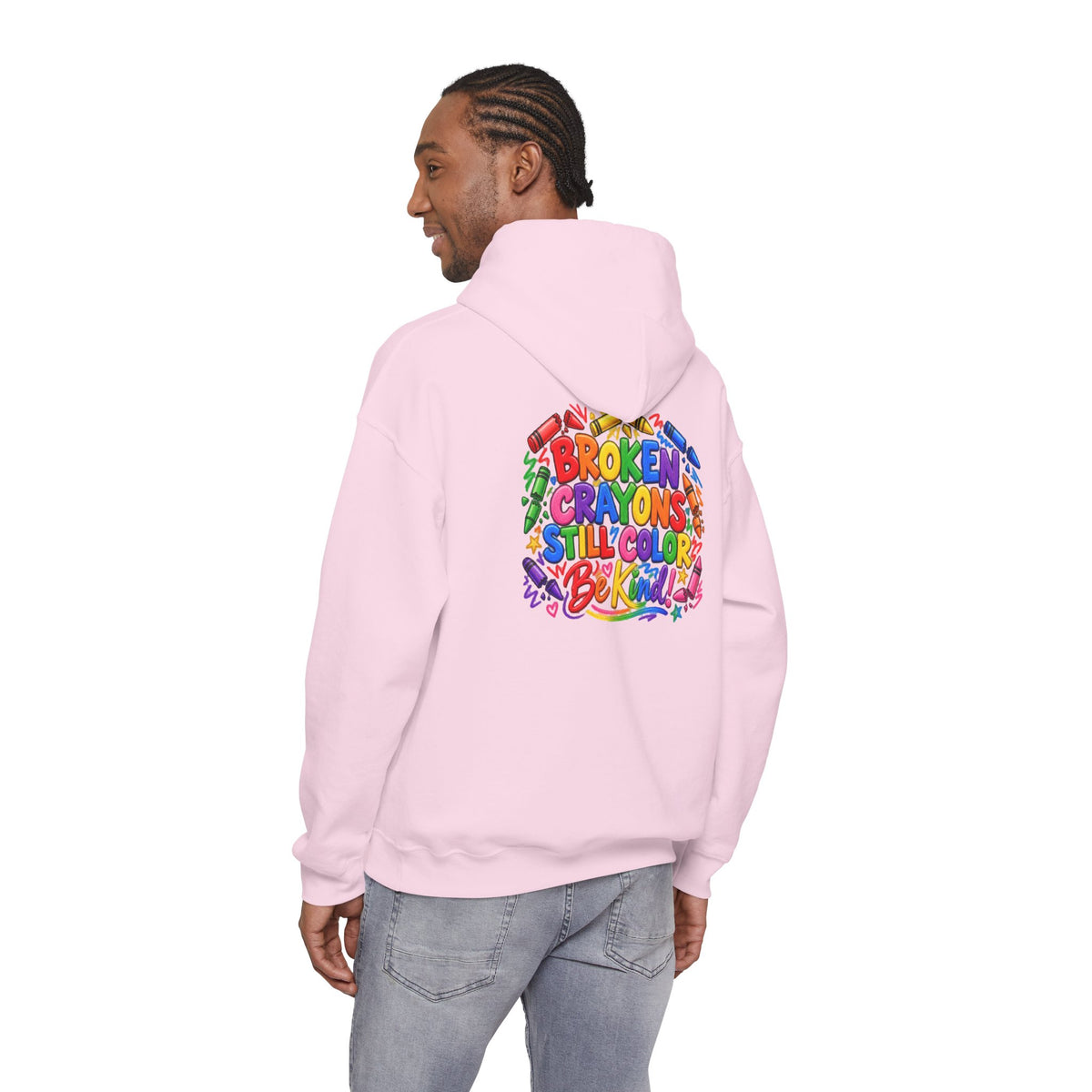 Broken Crayons Still Colorful Rainbow Art Hoodie