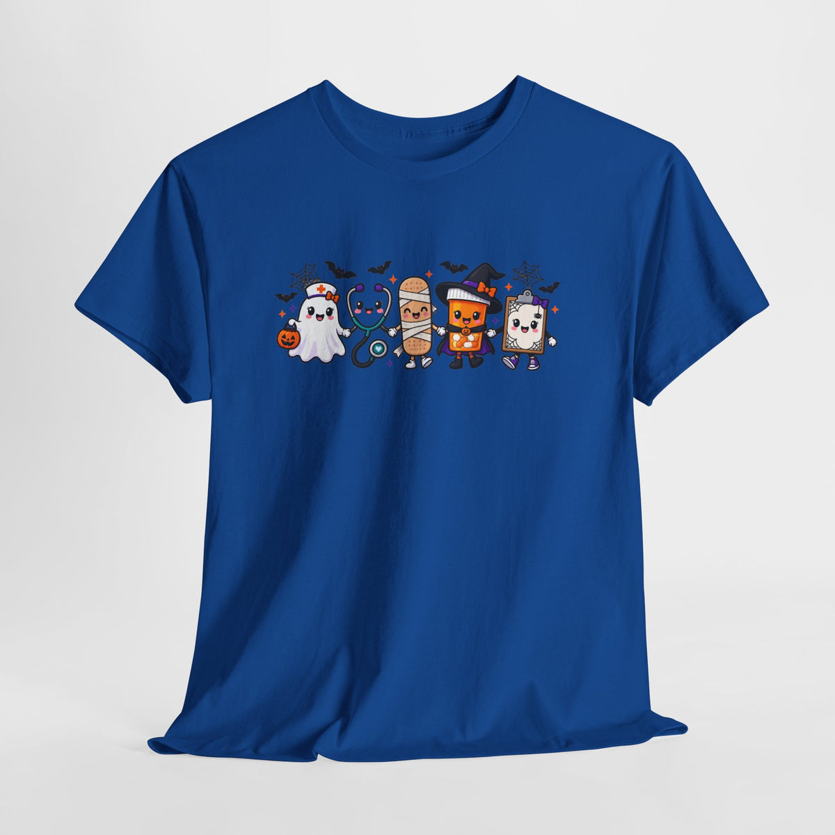 Halloween Candy Characters Tee — Cute Trick-or-Treat Ghosts & Candy Corn Shirt