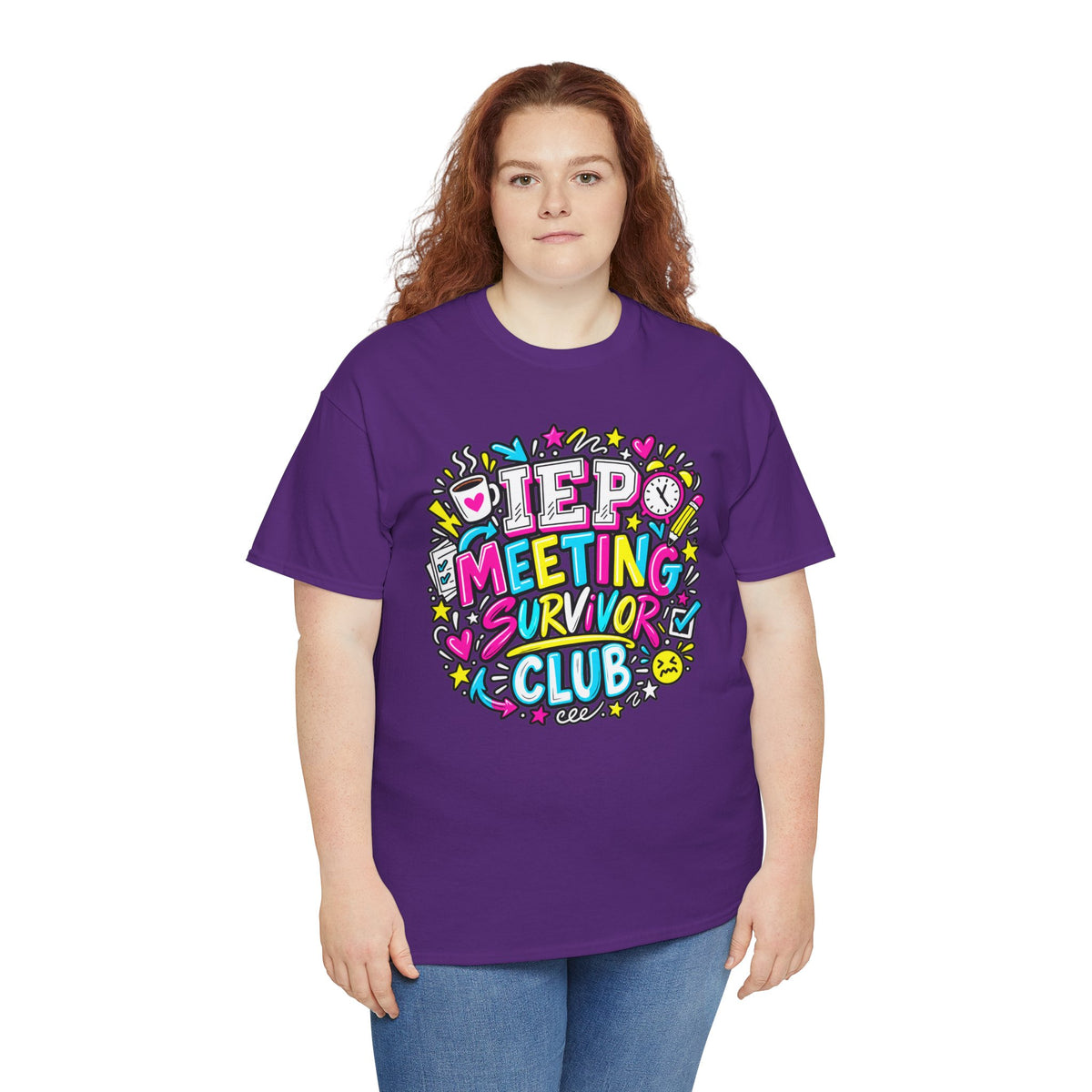 Video Meeting Survivor Club T-Shirt — Funny Remote Work Tee