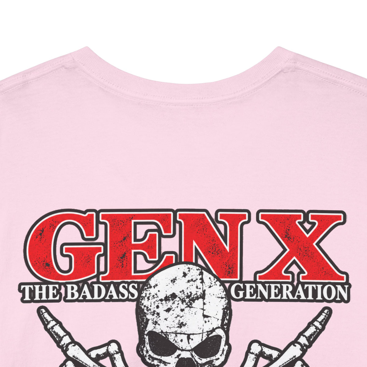 Gen X T‑Shirt — "The Badass Generation" Skull & Crossbones Retro Tee