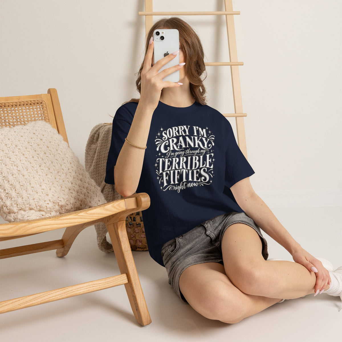 Sorry I'm Cranky—Terrible Fifties Funny Graphic Tee