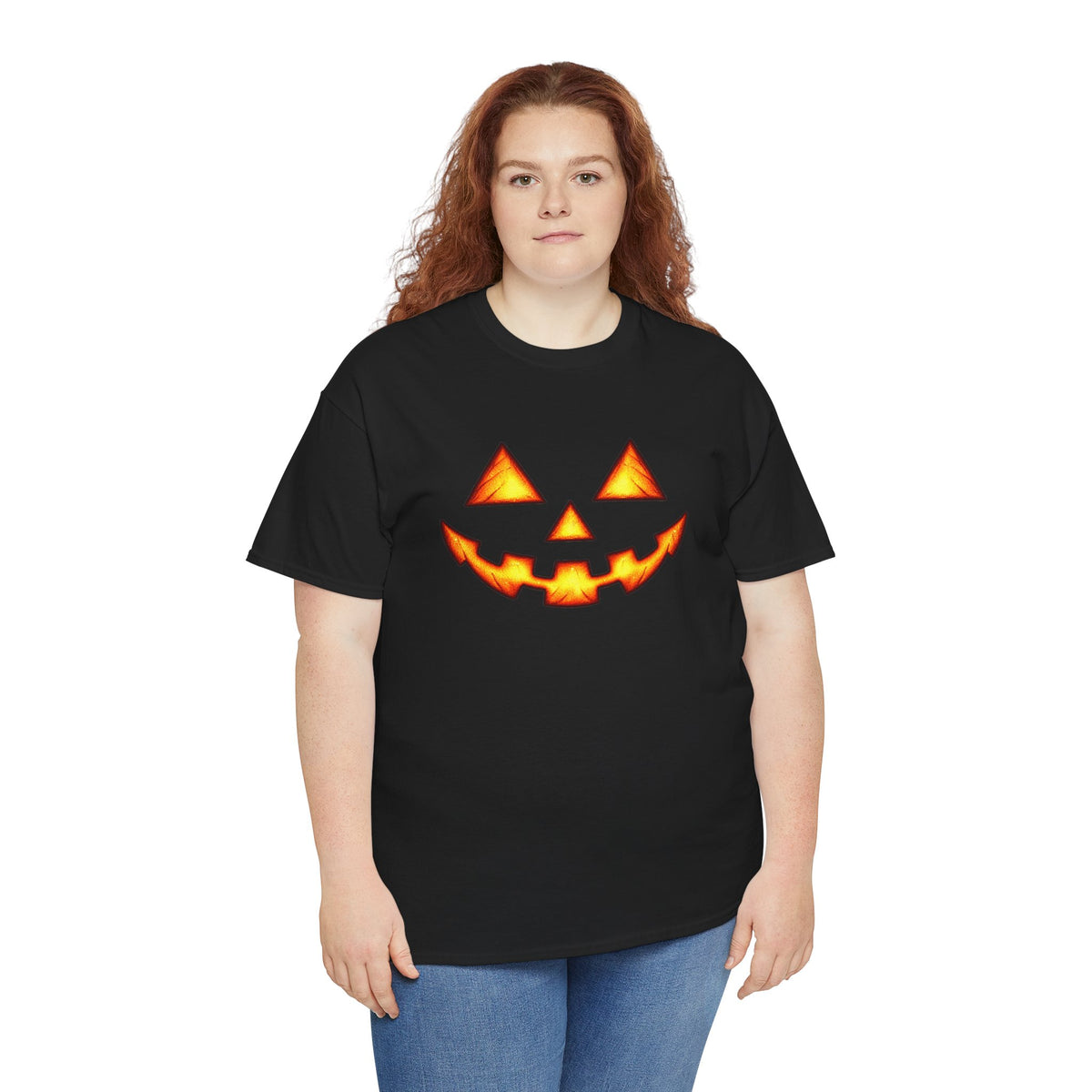 Halloween Jack-O'-Lantern Happy T-Shirt