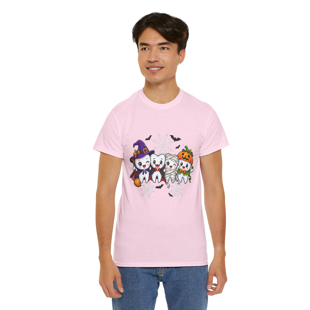 Halloween Teeth T-Shirt | Cute Dental Costume Graphic