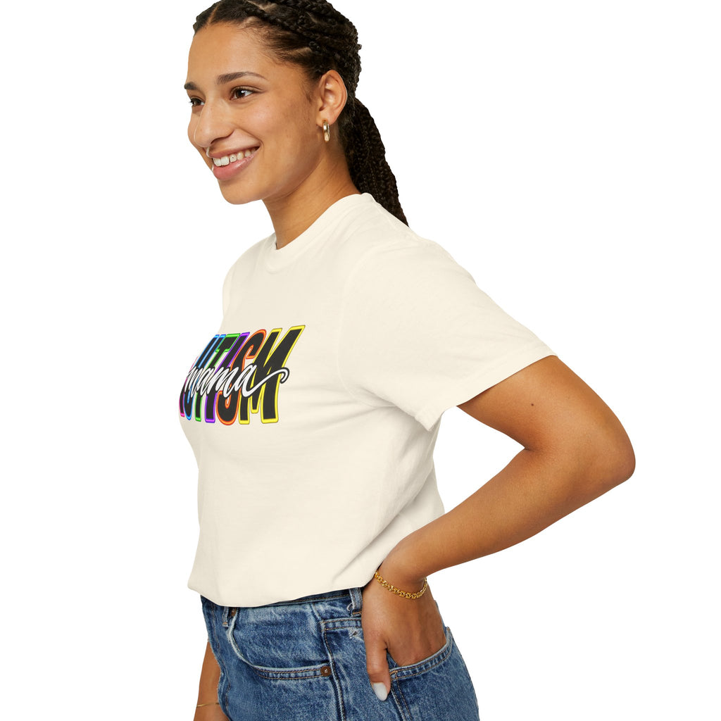 Autism Mama T-Shirt — Colorful Pride Support Tee for Moms