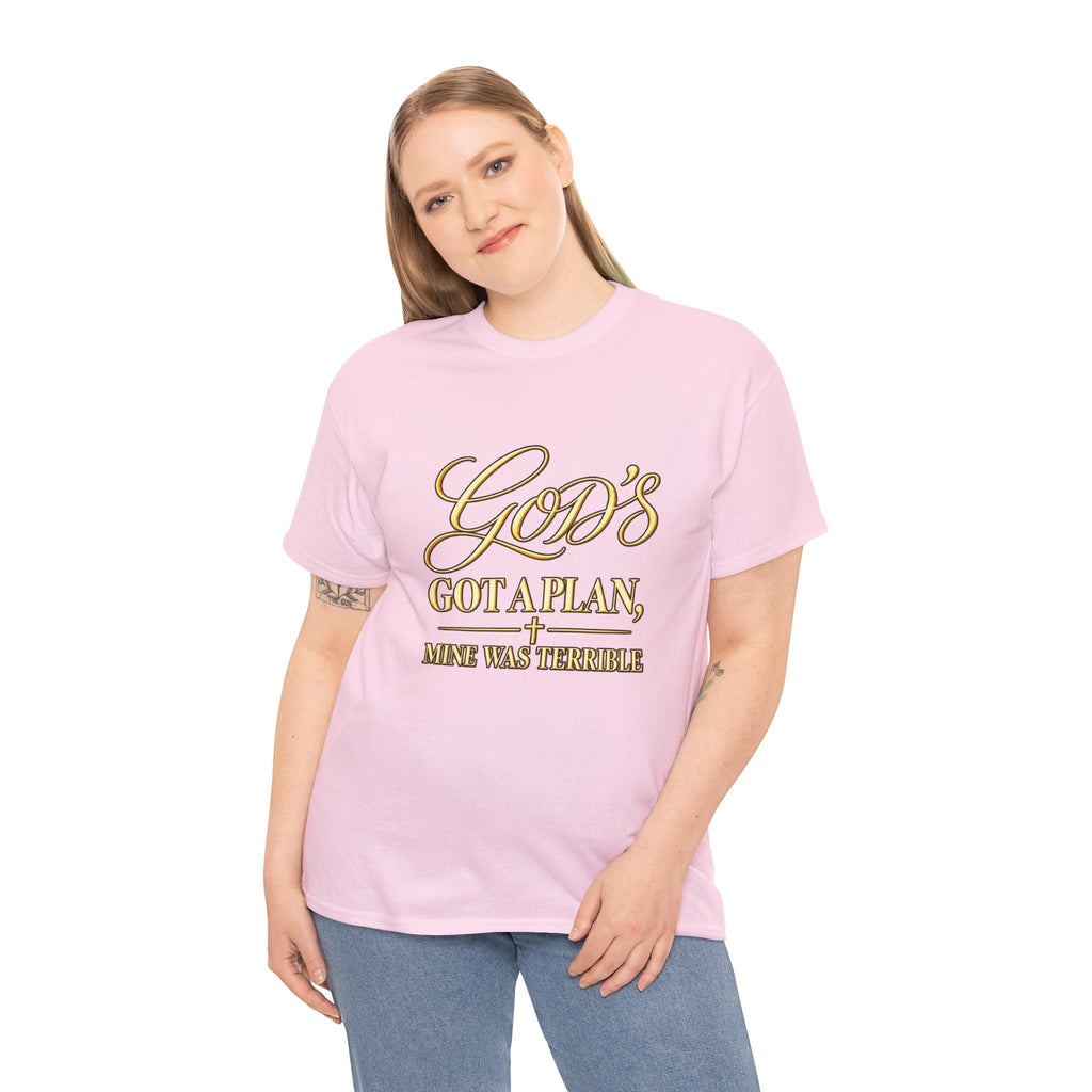 God's Got a Plan T‑Shirt — Inspirational Christian Faith Tee
