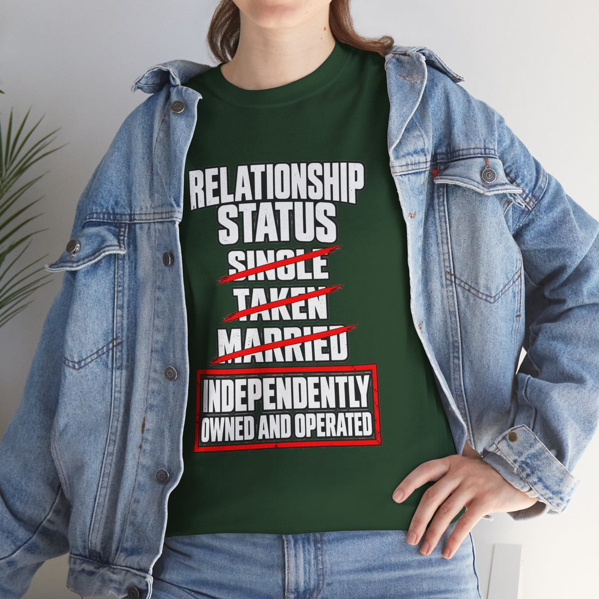 Independently Owned and Operated Relationship Status T-Shirt