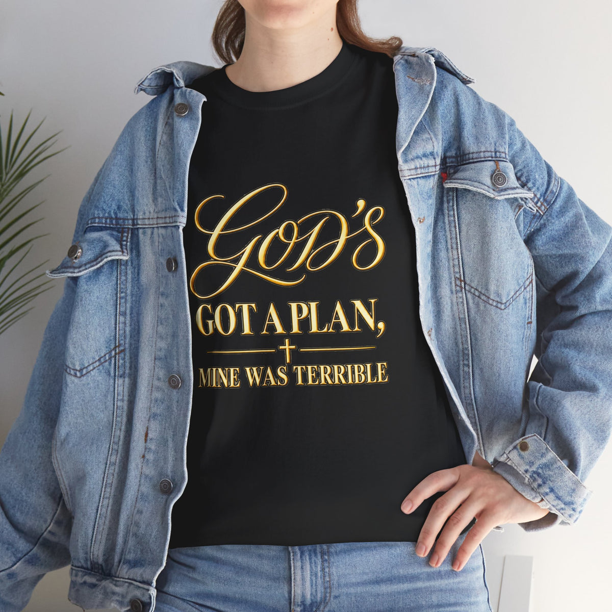 God's Got a Plan T‑Shirt — Inspirational Christian Faith Tee