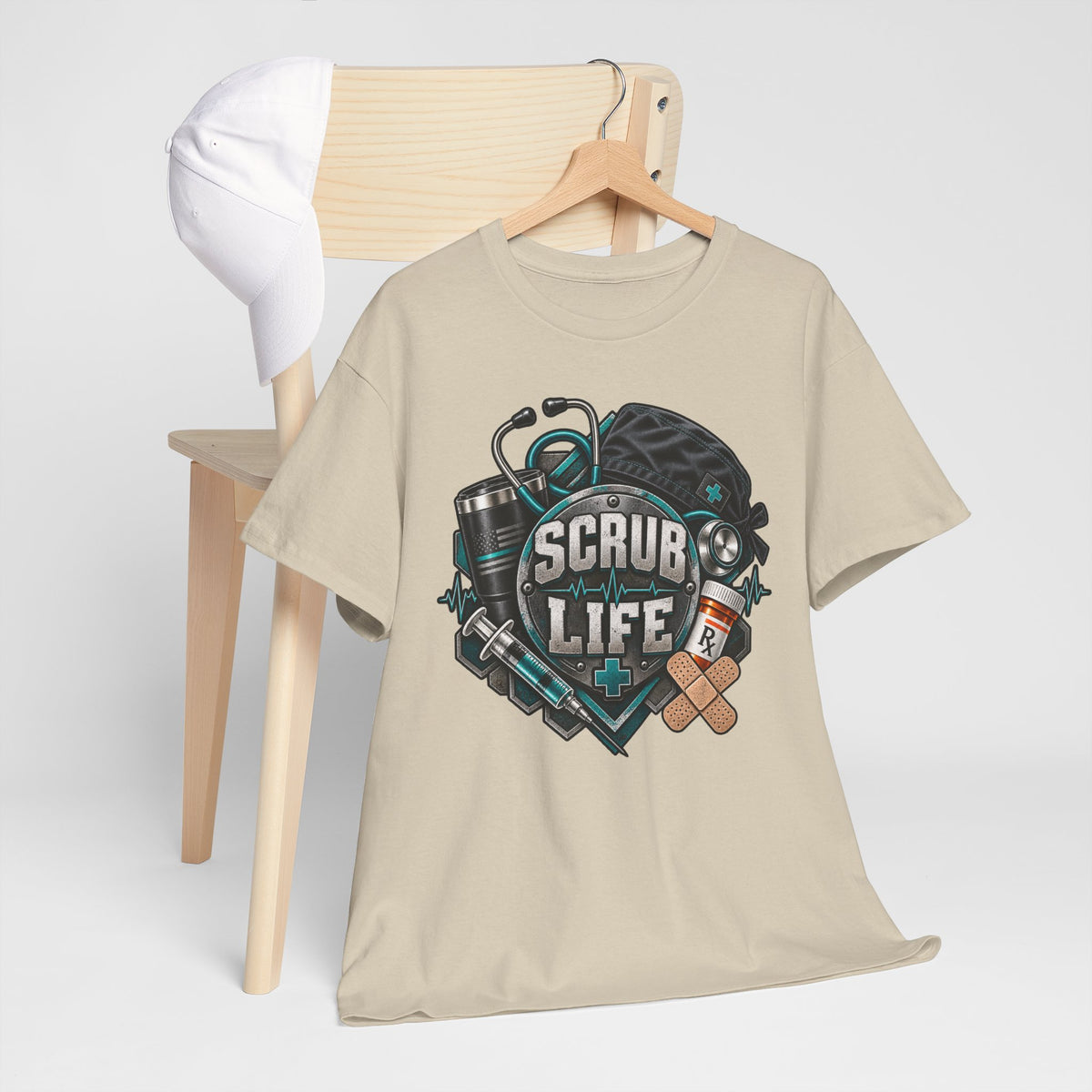 Scrub Life T-Shirt – Nurse & Healthcare Worker Graphic Tee